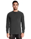 Next Level 7451 Inspired Dye Long Sleeve Pocket Cr in Shadow