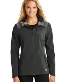 950 LOE723 OGIO ENDURANCE Ladies Liquid Jacket Blacktop