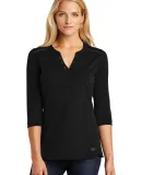 250 LOG132 OGIO  Ladies Fuse Henley Blacktop