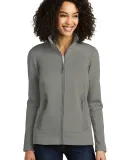 240 EB241 Eddie Bauer Ladies Highpoint Fleece Jack Metal Grey