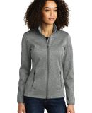 240 EB541 Eddie Bauer Ladies StormRepel Soft Shell in Grey heather/ grey