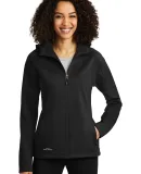 240 EB543 Eddie Bauer Ladies Trail Soft Shell Jack Black/Black