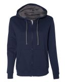 50 LSF73R Women's Sofspun® Full-Zip Hooded Sweats J. Navy