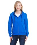 50 LSF73R Women's Sofspun® Full-Zip Hooded Sweats Royal