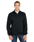 50 SF95R Sofspun® Quarter-Zip Sweatshirt Black