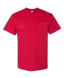 Gildan H300 Hammer Short Sleeve T-Shirt with a Poc SPRT SCARLET RED