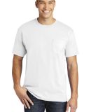 Gildan H300 Hammer Short Sleeve T-Shirt with a Poc in White
