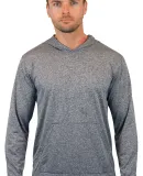 Gildan 46500 Performance Hooded Pullover HTHR SPORT BLACK