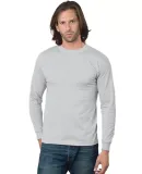 301 2955 Union-Made Long Sleeve T-Shirt Dark Ash