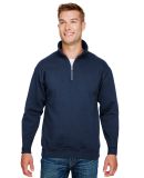 301 920 USA-Made Quarter-Zip Pullover Sweatshirt in Navy