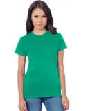 301 3075 Women's Union Made Basic Tee Kelly Green