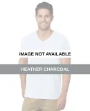 301 5025 V-Neck Heather Charcoal