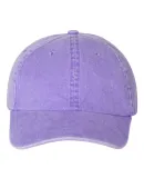 Mega Cap 7601 Pigment Dyed Cotton Twill Cap in Purple