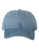 Mega Cap 7610 Washed Denim Cap Blue Denim