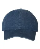 Mega Cap 7610 Washed Denim Cap Navy Denim