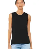 Women's Long Muscle Tank BLACK