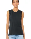 Women's Long Muscle Tank DARK GRY HEATHER