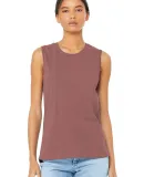 Women's Long Muscle Tank MAUVE