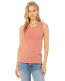 Women's Long Muscle Tank HEATHER SUNSET