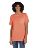 Comfort Wash GDH150 Garment Dyed Short Sleeve T-Sh in Horizon orange