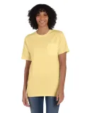 Comfort Wash GDH150 Garment Dyed Short Sleeve T-Sh in Summer squash yellow