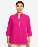 Devon and Jones DP611W Ladies' Perfect Fit™  3/4 in Crown raspberry