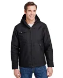 DRI DUCK 5065 Yukon Canvas Hooded Jacket Black