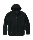 DRI DUCK 5310 Apex Hooded Soft Shell Jacket in Black