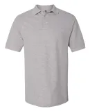 Jerzees 443M Easy Care Double Mesh Ringspun Pique  Athletic Heather