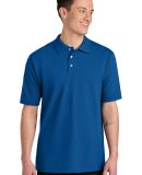 Jerzees 443M Easy Care Double Mesh Ringspun Pique  in Royal