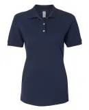 Jerzees 443W Women's Easy Care Double Mesh Ringspu J. Navy