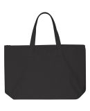 Liberty Bags 8863 10 Ounce Cotton Canvas Tote with in Black