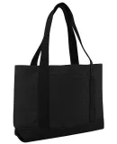 Liberty Bags 8869 11 Ounce Cotton Canvas Tote in Black/ black