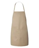 Liberty Bags 5505 Long Butcher Block Apron LIGHT TAN