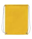 Liberty Bags 8887 Nylon Drawstring Backpack with W BRIGHT YELLOW
