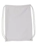 Liberty Bags 8895 Jersey Mesh Drawstring Backpack WHITE