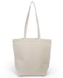 Liberty Bags 8866 Large Gusseted Cotton Canvas Tot NATURAL