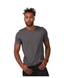 Tultex 241 Unisex Ultra Blend Poly-Rich Tee in Charcoal