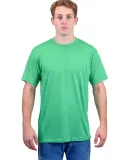 Tultex 241 Unisex Ultra Blend Poly-Rich Tee in Heather kelly