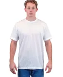 Tultex 241 Unisex Ultra Blend Poly-Rich Tee White