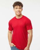 Tultex 241 Wholesale Ultra Blend Poly Blend Plain  in Red
