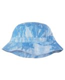 Adams VA101 Vacationer Bucket Hat in Light blue tie dye