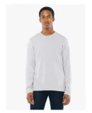 RSA2426W  Unisex Power Washed Long-Sleeve T-Shirt HEATHER GREY