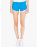 7301W Ladies' Interlock Running Shorts TEAL/ WHITE