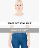 American Apparel SA8380W Ladies' Cotton Spandex Sh Heather Grey