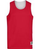 Augusta Sportswear 148 Reversible Wicking Tank in Red/ white