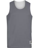 Augusta Sportswear 148 Reversible Wicking Tank in Graphite/ white