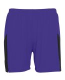 Augusta Sportswear 335 Sprint Short in Purple/ black