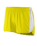 Augusta Sportswear 337 Women's Sprint Short in Power yellow/ white