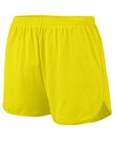 Augusta Sportswear 338 Solid Split Short in Power yellow